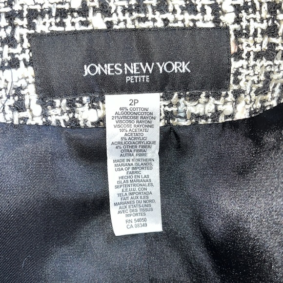 Single Breasted Tweed Jacket Blazer - Picture 10 of 10